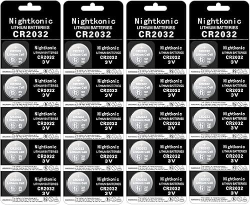 20 unidades - Batería CR2032 3v batería de botón de litio 2032 batería