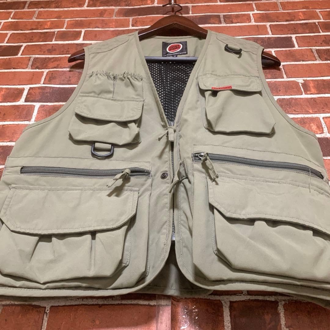 【希少】LUCKY STRIKE★ラッキーストライク★フィッシングベスト★企業物 希少】LUCKY STRIKE☆ラッキーストライク☆フィッシングベスト