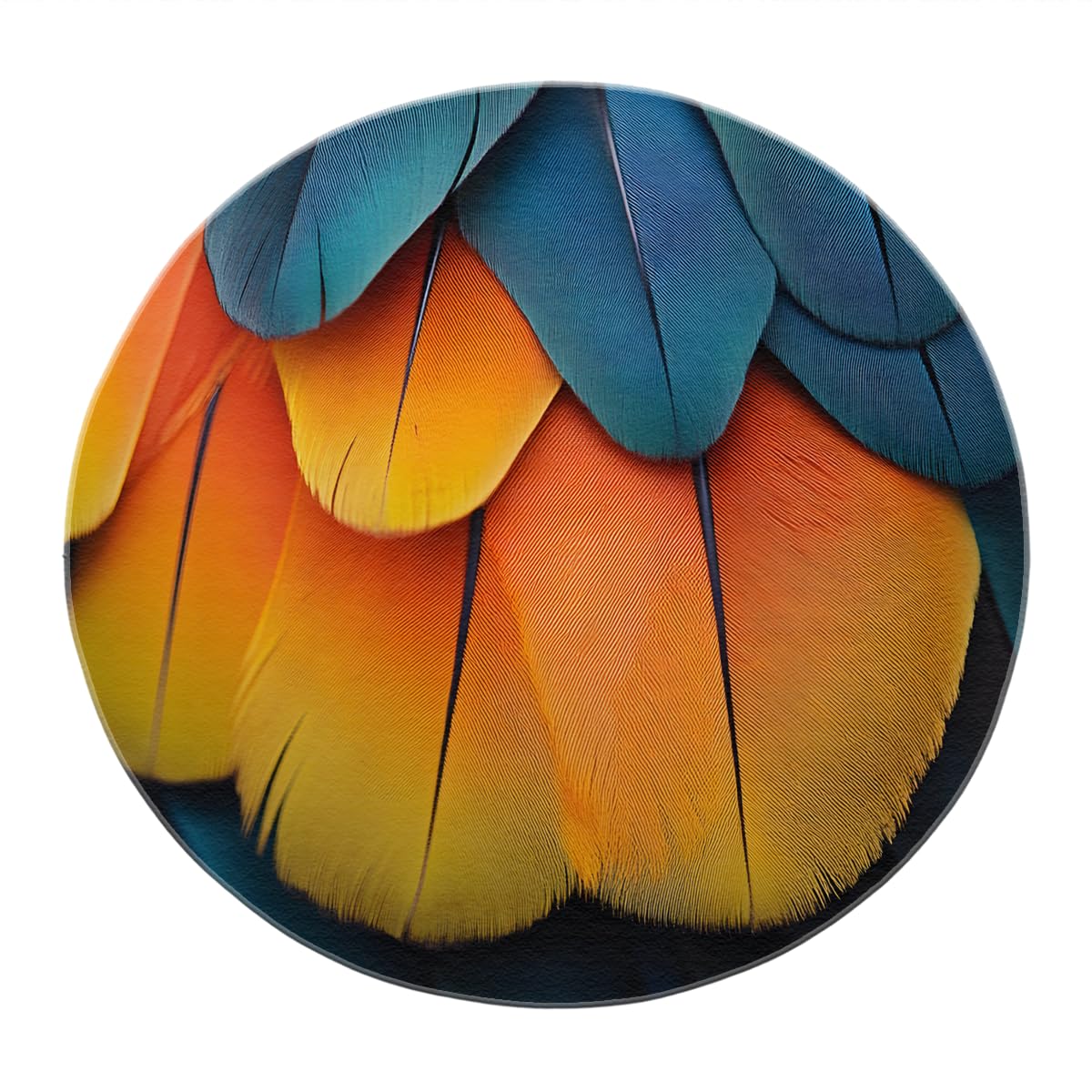 Tapis galaxie cosmique futuriste rond lavable pour décorations modernes