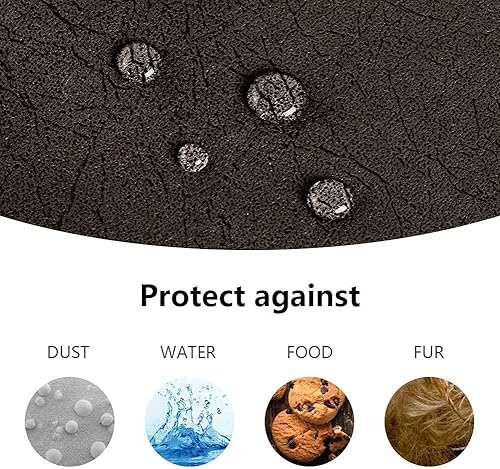 Miniatura 4 de STONECREST - Protector de sofá para mascotas, resistente al agua funda de piel sintética lavable para sillones, con correas