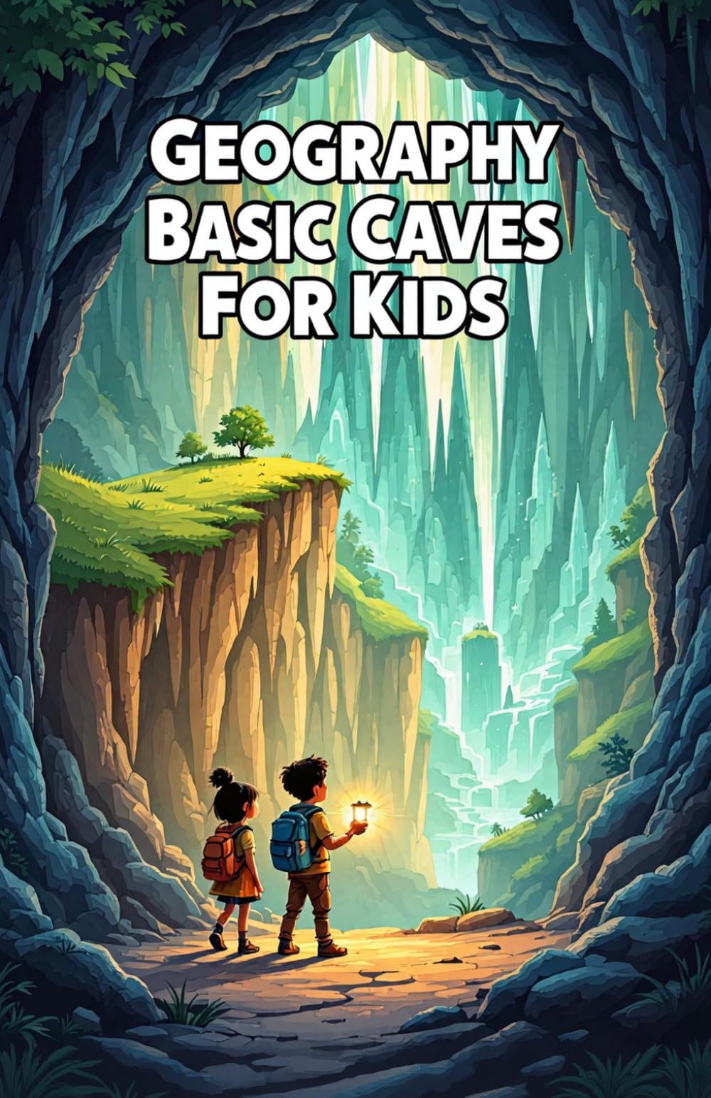 Geography Basic Caves For Kids: Discover Caves, Underground Worlds, Stalactites, Cave Animals, Karst Landscapes, and the Science of Spelunking (Geography Book For Kids)