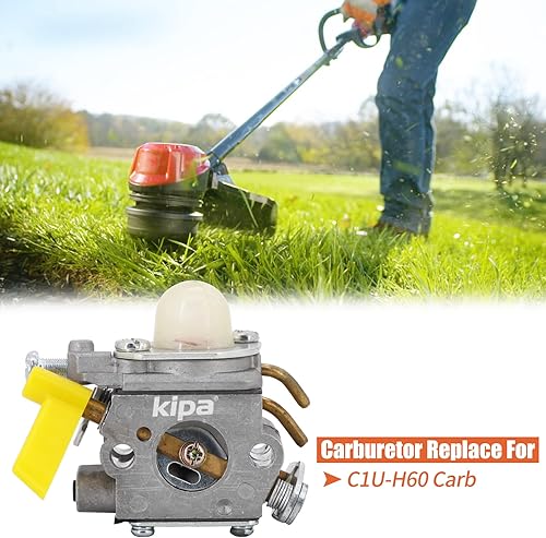Miniatura 3 de KIPA Kit de carburador para 25cc 26cc 30cc Homelite Ryobi Craftsman Poulan Desbrozadora Soplador de cuerda recortadora # 308054013 308054012