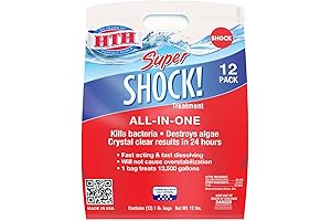 HTH Super Shock Treatment for Pools: Combat Algae and Bacteria Effectively