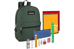 Trail maker Pre-Filled Backpack & School Supply Kit for School Supplies