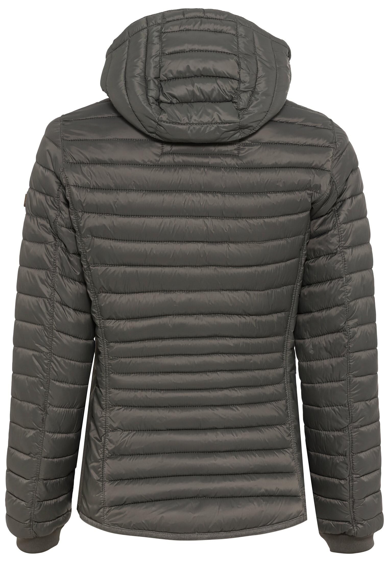 camel active Damen leichte Steppjacke mit Abnehmbarer Kapuze