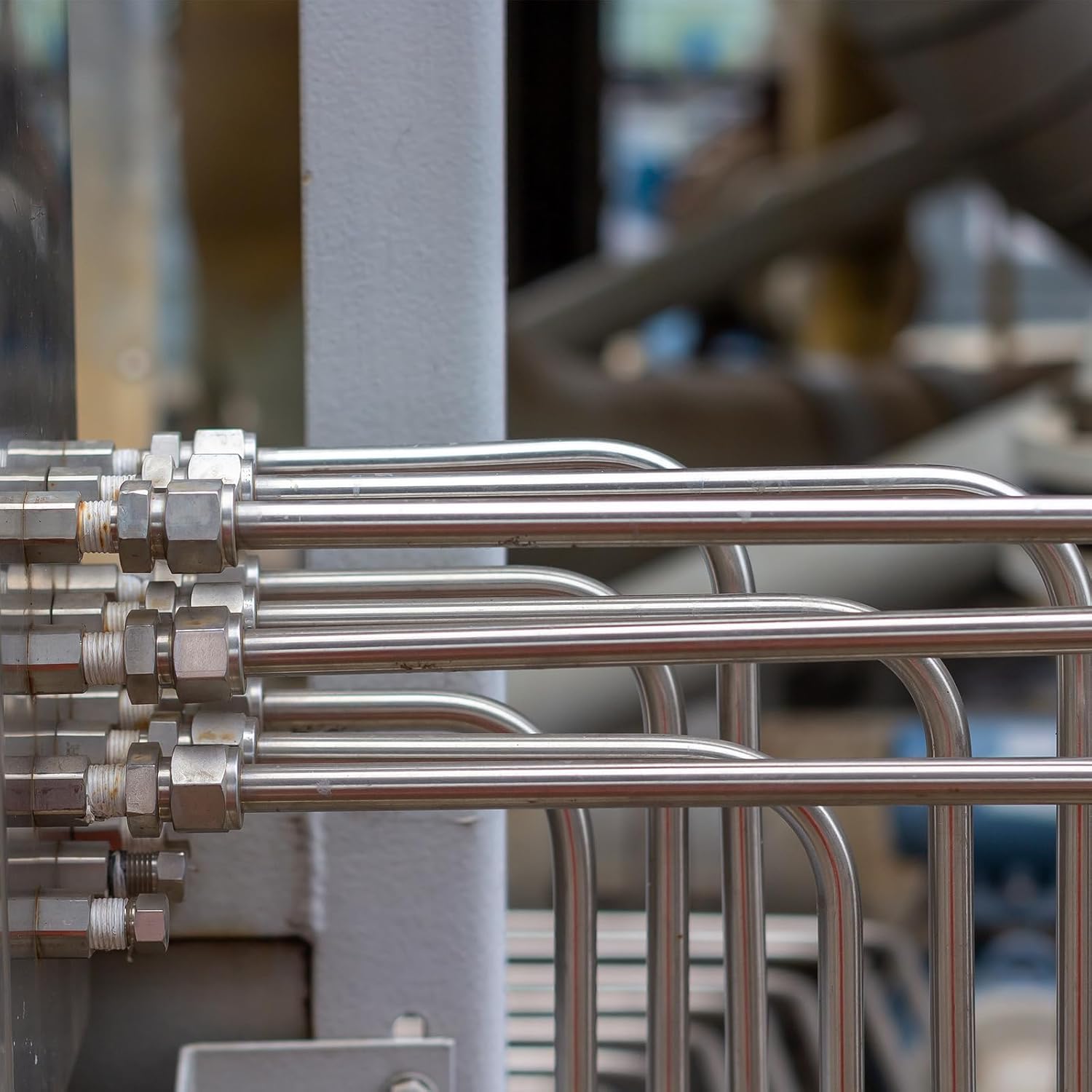 uxcell Stainless Steel Tubing Coil, 3/8" OD x 10 ft Industrial 304 Stainless Steel Tube, Welded Steel Tubing, Silver Tone