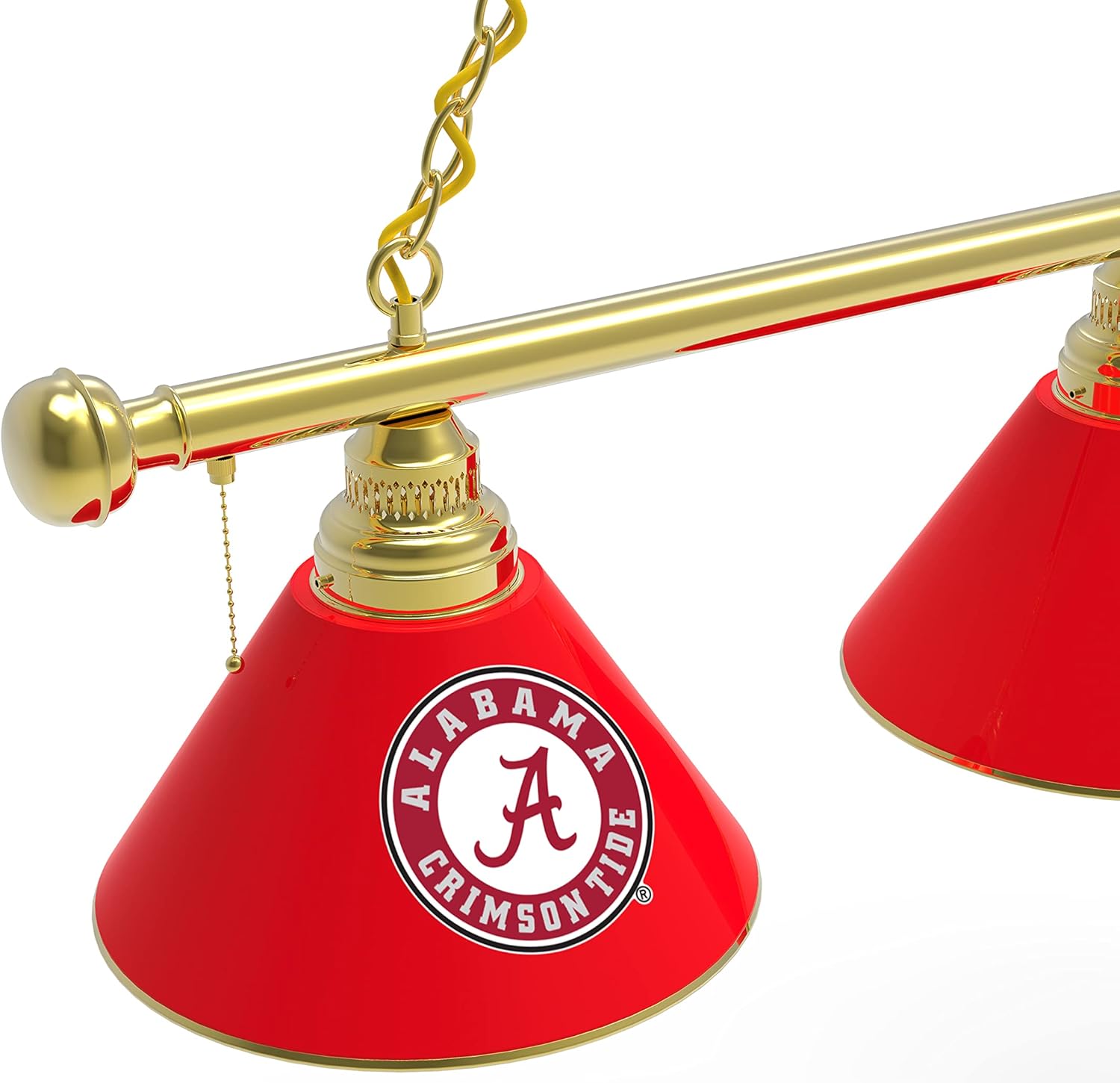 HBS Alabama (Script A) 3 Shade Billiard Light by The Holland Bar Stool Co.