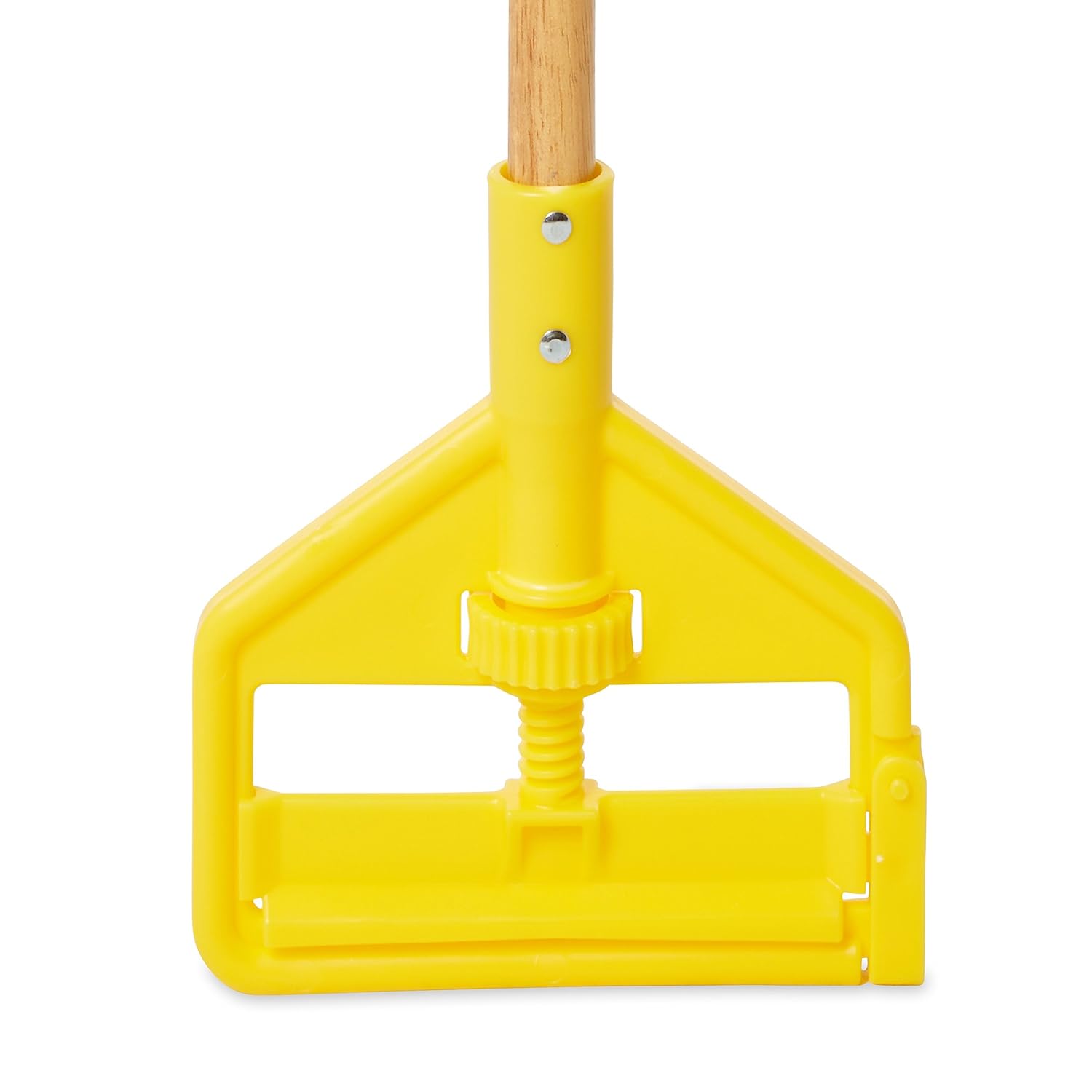Rubbermaid Commercial Products Invader 54" Wood Wet Mop Handle, Natural, for Professional/Industrial Floor Cleaning, Compatible with 1" Headband Mops for House/Offices/Commercial Environments