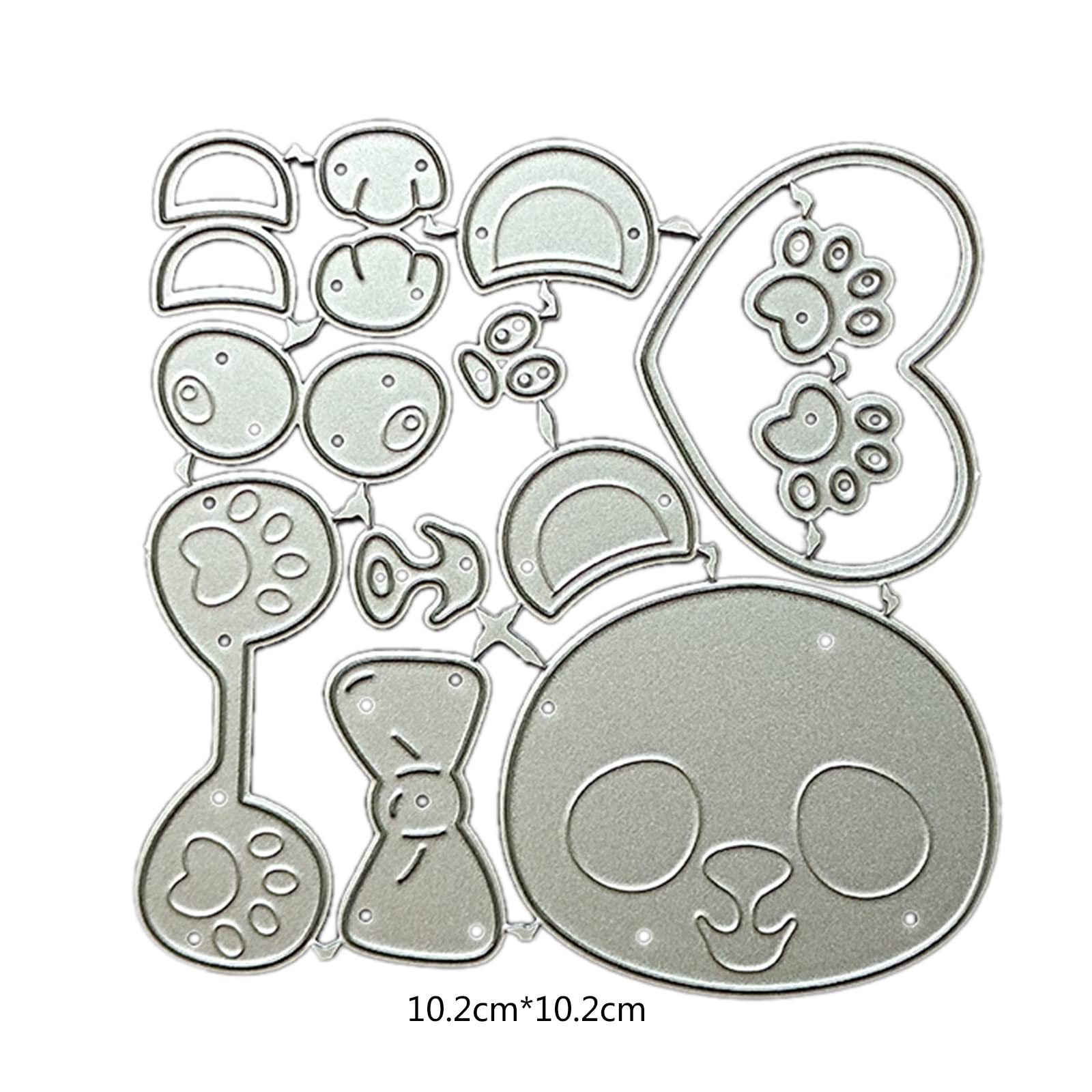 Matrices De Découpe En Métal En Forme D'ours Pour La Fabrication De