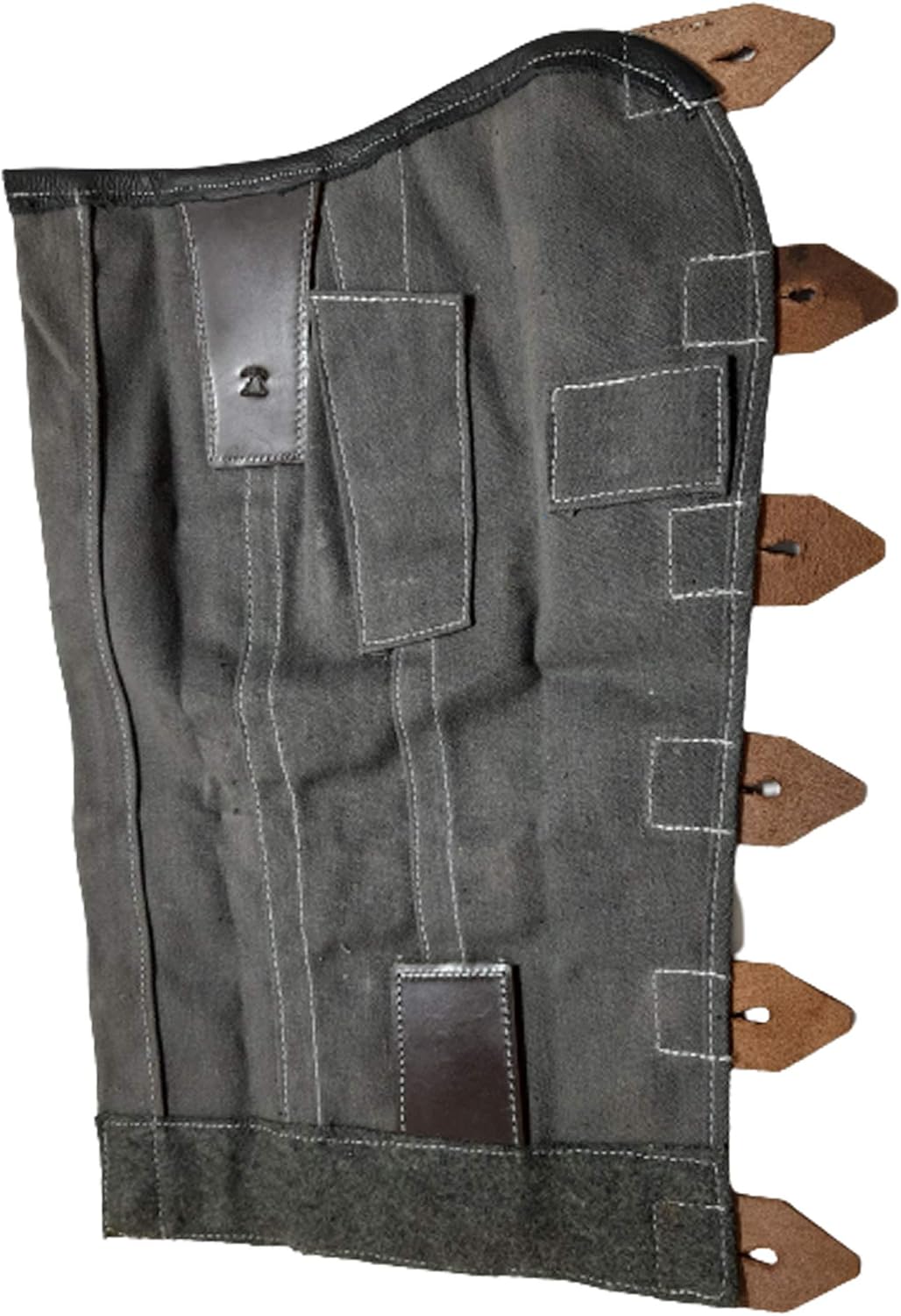 warreplica WWII German 98k Canvas Action Cover - Authentic K98k Breech Dust Protector - WaA Marked Kar98k Bolt Shield Reproduction - Historical Military Rifle Accessory for Reenactment & Collection