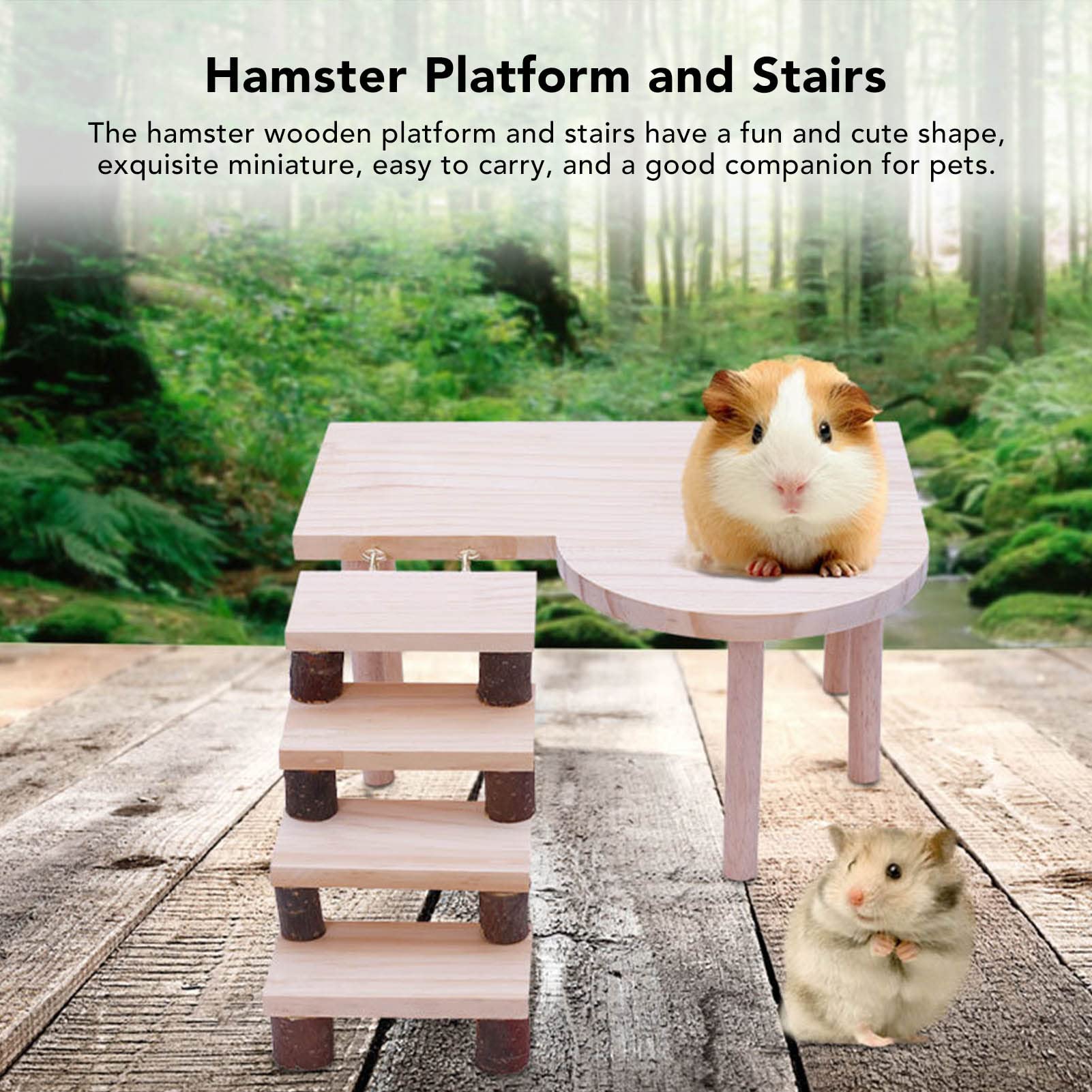 Fresh Look at Hamster Bridge Merryhapy Wooden Climbing Bridge For Hamsters And Guinea