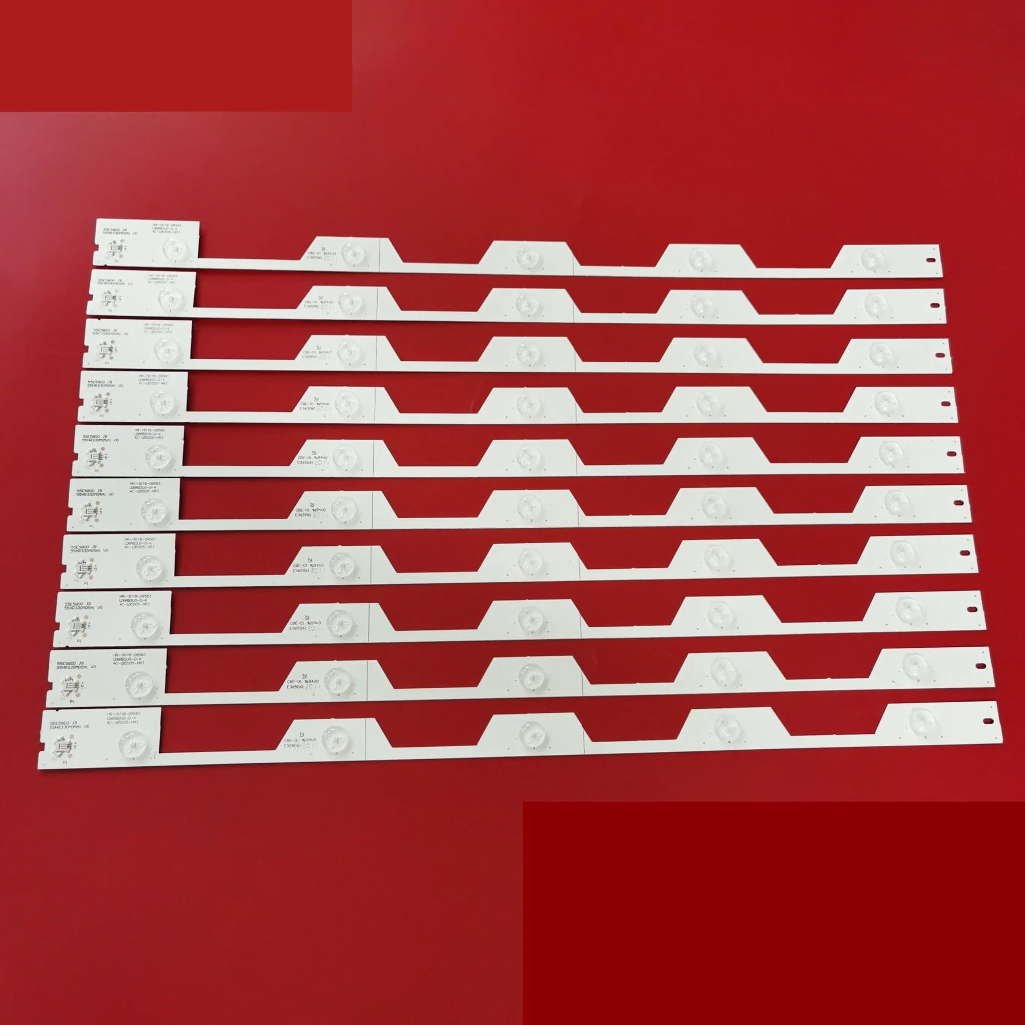 HYKPSTYJY LED Backlight Strip for 55' TV TMT_55E5800_10X6_3030C_6S1P_W44 YHF-4C-LB5506-YH1 55FA3203 55FA3213 D55A561U B55A858U