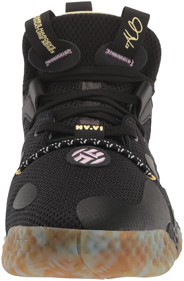adidas Unisex Harden Vol. 6 Black/Black/Bliss Blue 5