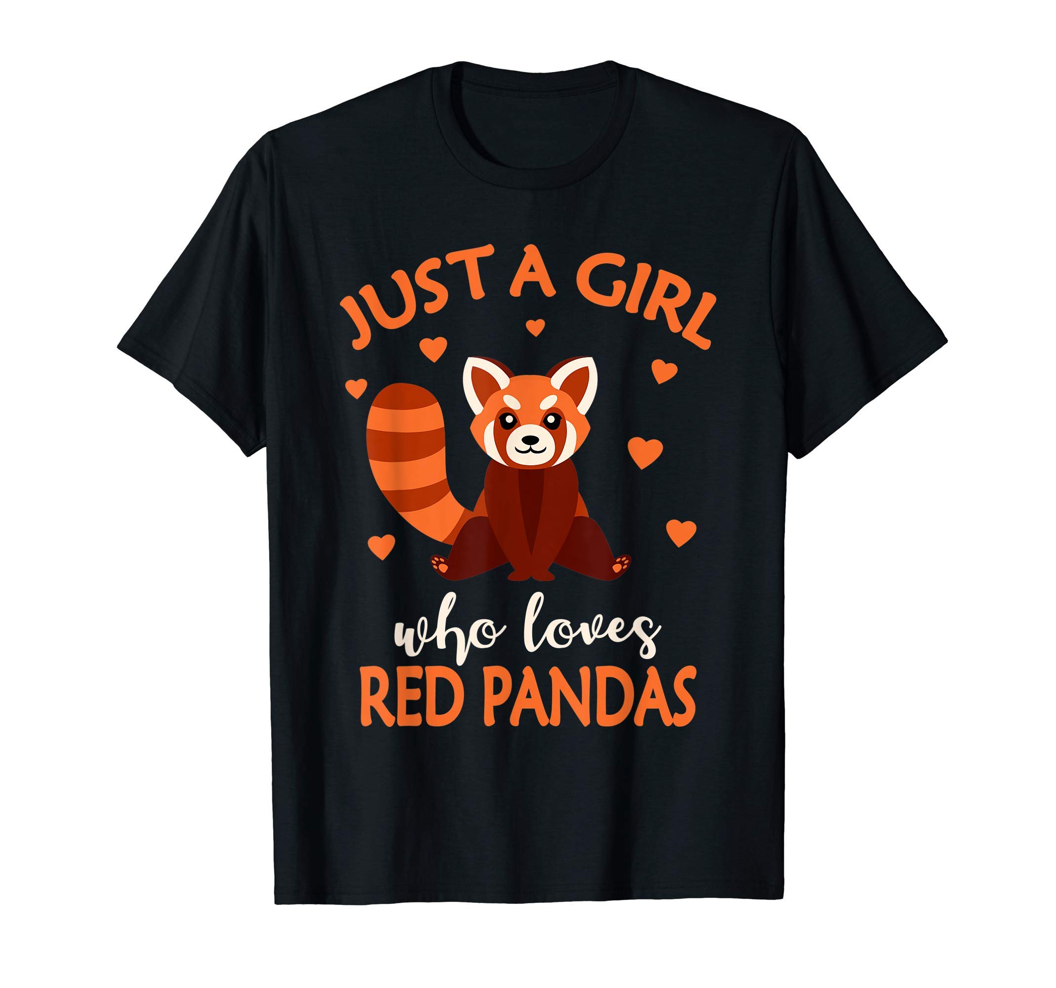 Just A Girl Who Loves Red Pandas Red Panda Girls Kids T-Shirt
