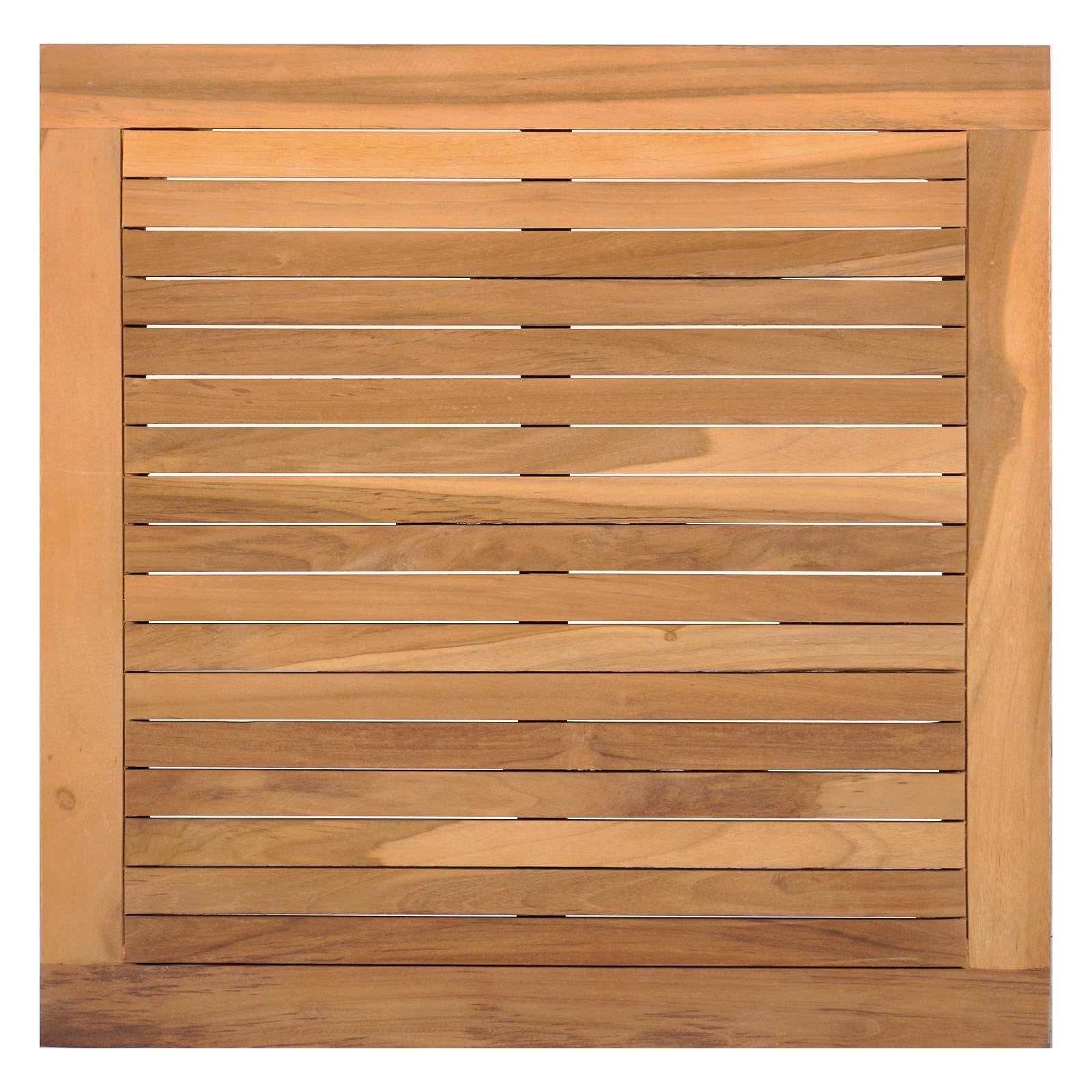 Set di divani da giardino in legno di teak, 5 pezzi, marrone e crema, con meccanismi regolabili, set di mobili da giardino moderni in legno di teak massiccio e morbidi cuscini in poliestere