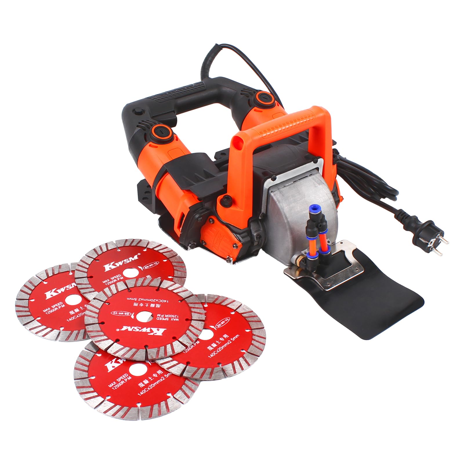 Fresa Elettrica Per Muratura 4800W - 5 Lame Incluse, Per Cemento, Marmo E Granito - Foto 3