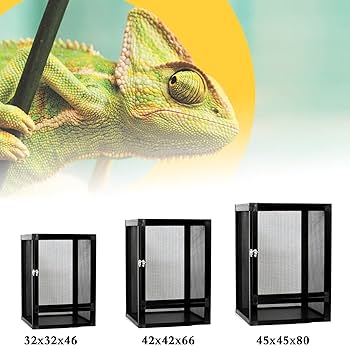 爬虫類・両生類用飼育ケージ 32cm x 32cm x 46cm Amazon | 爬虫類 ケージ 32cm x 32cm x 46cm 両生類用飼育ケース