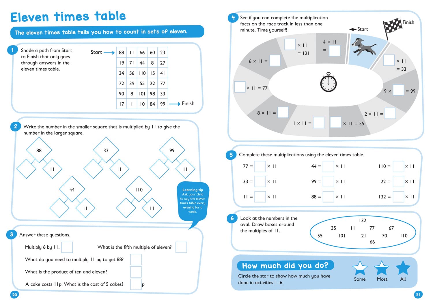 Times Tables Bumper Book: Ages 7-11 (Collins Easy Learning KS2) image 5