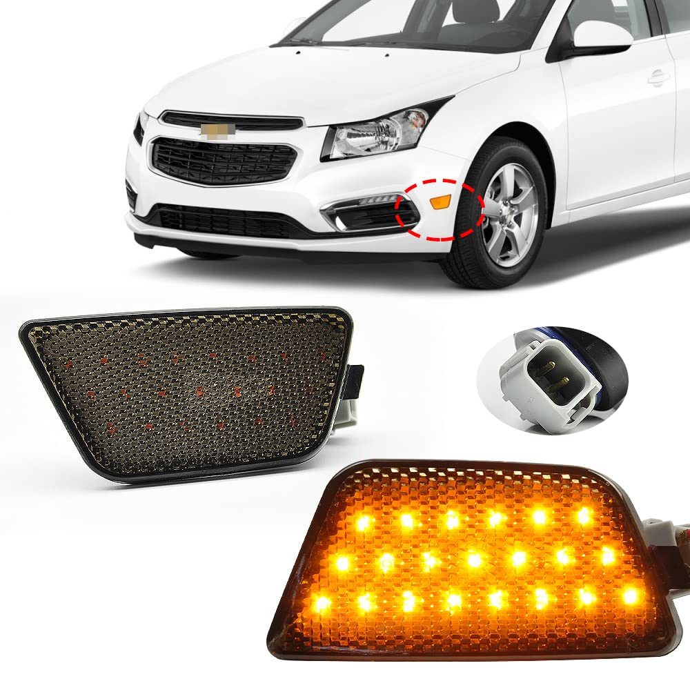 Amazon.com: CNPAPC Front Bumper Park Signal Side Marker Light 
