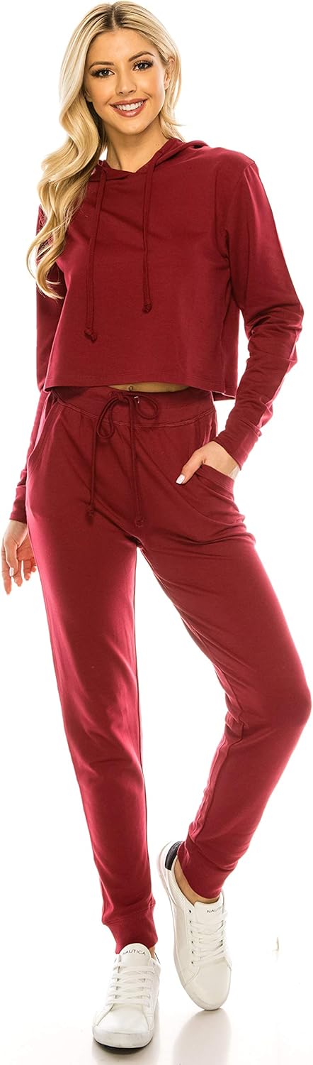 RENESEILLE Women's Casual Joggers Sweatpants – French Terry Elastic Waist Tapered Pants Pockets Workout Running Active - Image 5