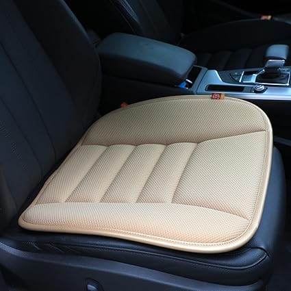 Amazon Co Jp Raorandang カーシートクッションパッド 家庭用 カー運転席 オフィス 椅子 低反発素材 シートクッション カーキ 文房具 オフィス用品