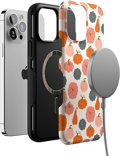 Miniatura 1387 de Casely Funda para iPhone 13 Pro Max Jardín dorado Floral de girasol amarillo Compatible con MagSafe Diseño protector audaz Jardín Dorado