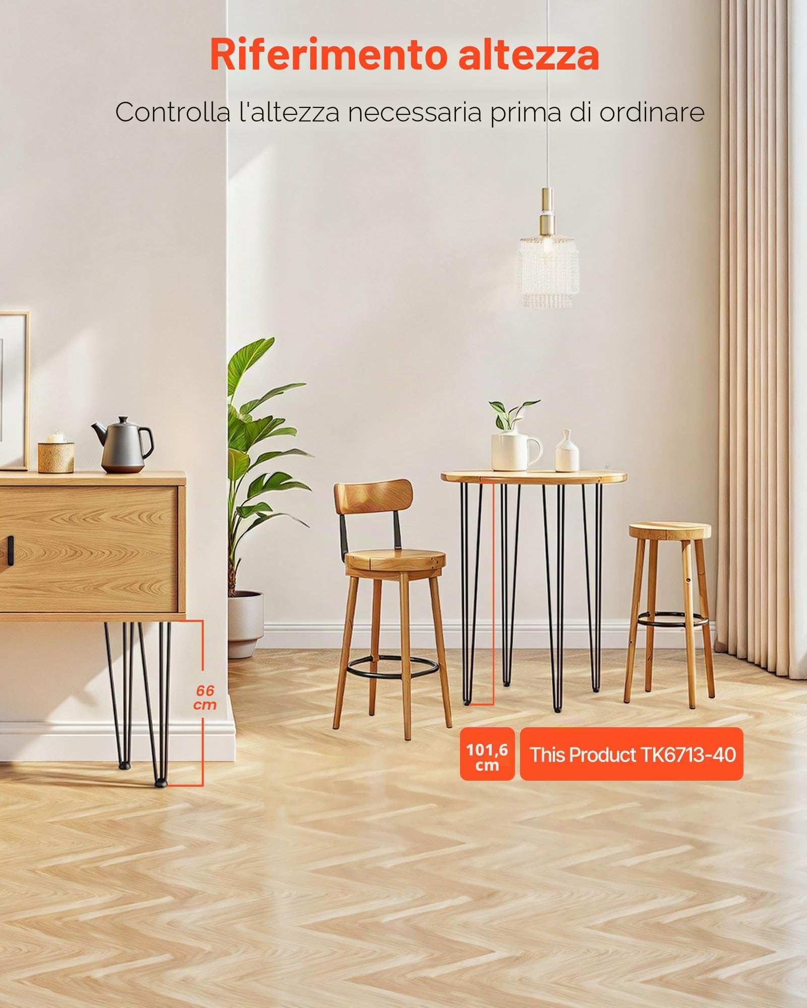 Happybuy Gambe da Tavolo da Scrivania 40 Pollici per Impieghi Gravosi di Ferro, 4 Pezzi Gambe da Tavolo a Forcina per Scrivania, Adatte per Tavolini, Divani, Seggioloni, Tavolini da Bar