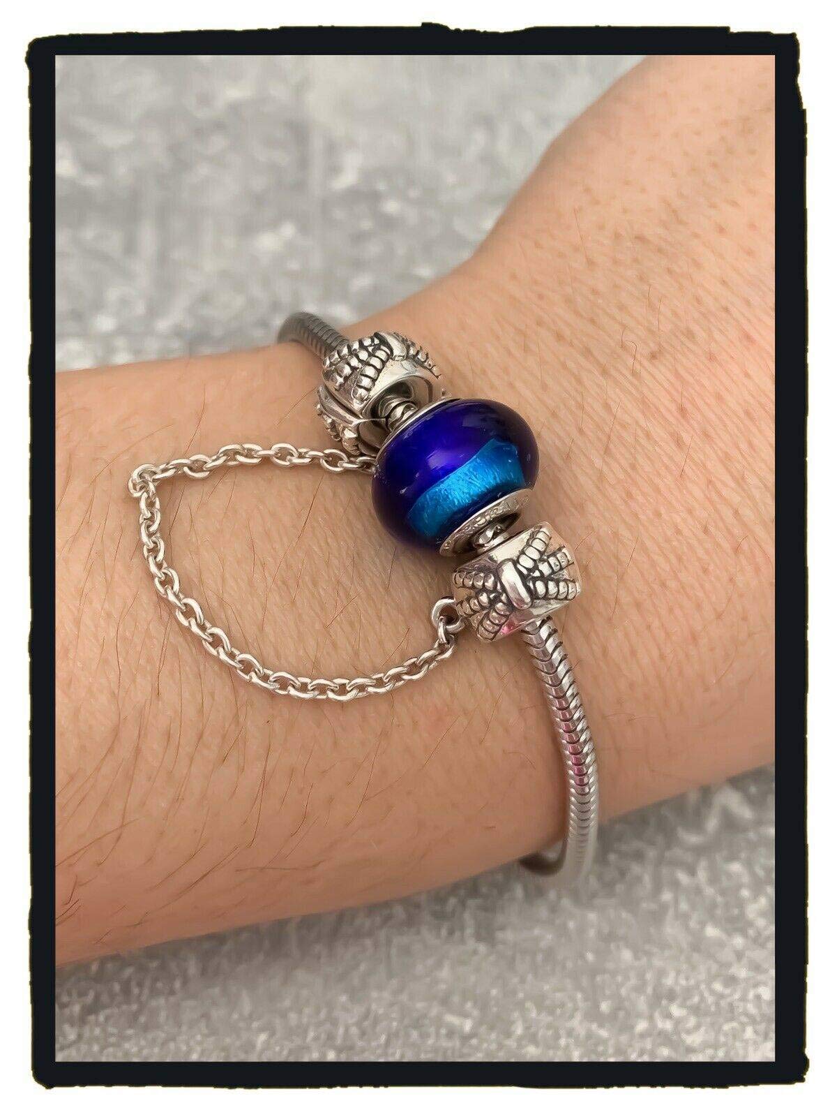Bijoux xia - Bracciale con ciondolo in argento rodiato 925/000