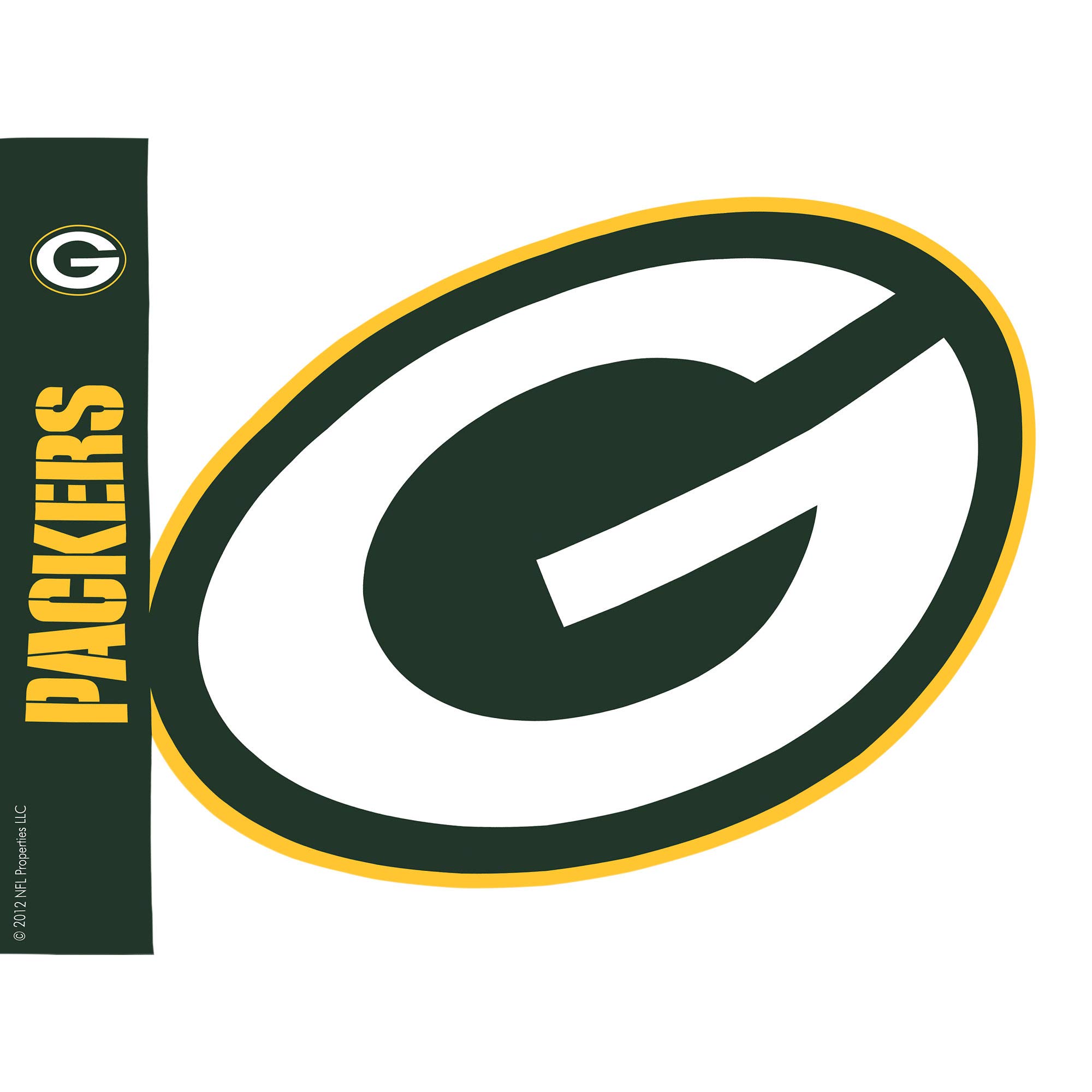 Tervis Plastic Made in USA Double Walled NFL Green Bay Packers Insulated Tumbler Cup Keeps Drinks Cold & Hot, 24oz, Colossal