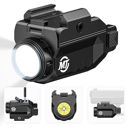 MidTen 1000 Lumens Bright Pistol Light, Compact LED Flashlight for