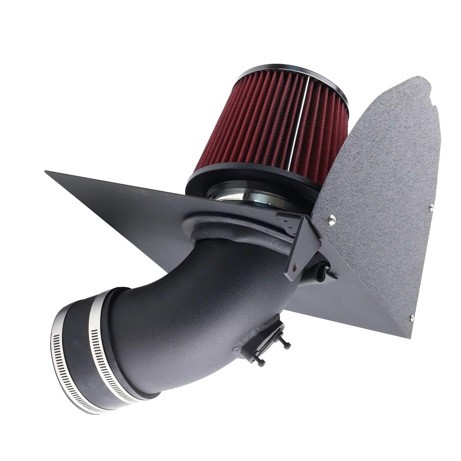 Kompatibel Mit Für M440i G22 G23 Für M240i G42 2022 2023 2024 2025 3.0L B58 4" Hitzeschild Kaltluftansaugrohr Filtersatz Auto Kalten Lufteinlass Kit