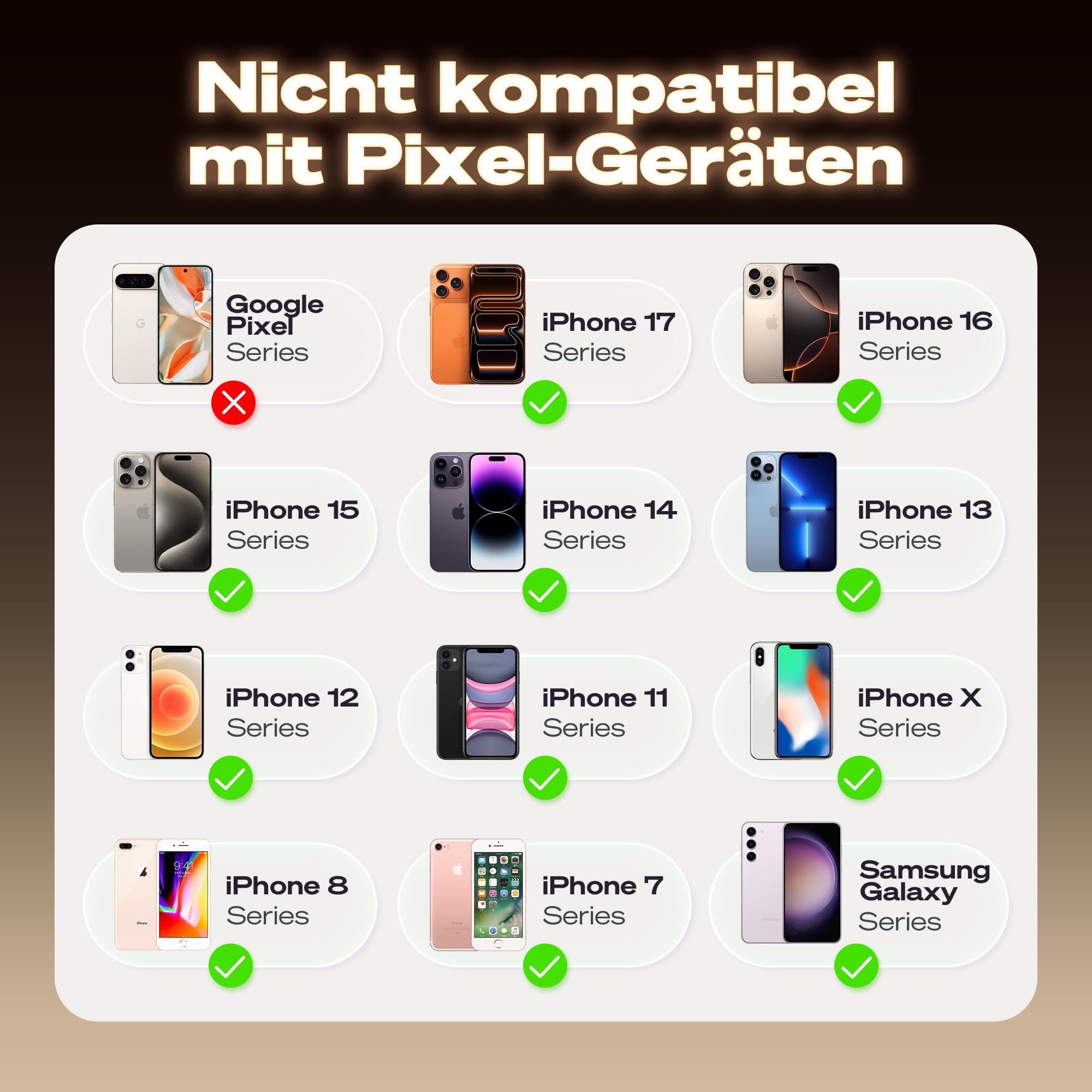SYNCO XView Handy Selfie Monitor, Magnetischer Smartphone Vlog Bildschirm für iPhone & Android Rückkamera Kabellos 50M 3H Akku, mit Lautsprecher für TikTok YouTube Livestream (Schwarz)
