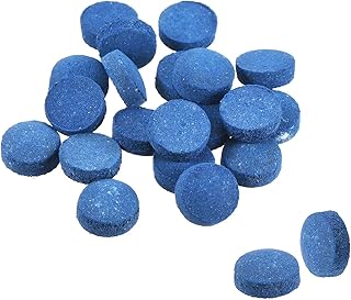 PATIKIL 10mm Dia Pool Cue Tips, 20 Pack Pool Billiard Cue Tips Pool Stick Replacement Tips Pool Stick Tips Snooker Cue Tips, Blue