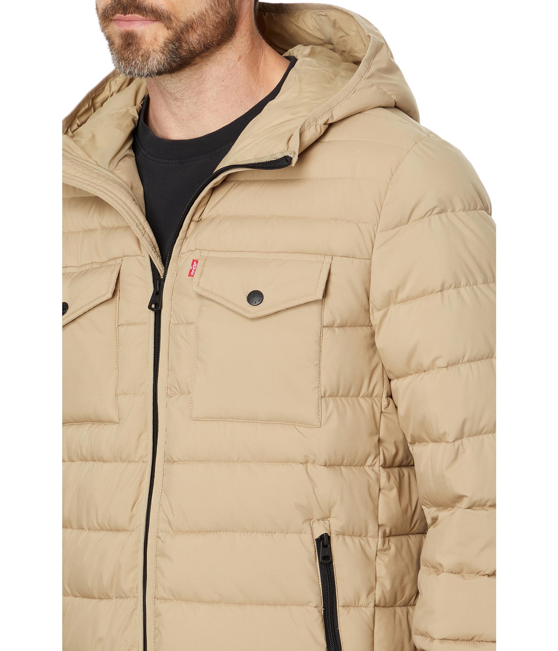 Levi's 2-pocket Stretch Quilted Puffer Giacca Uomo