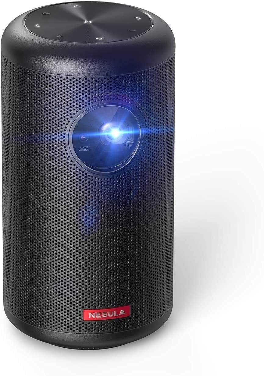 Nebula Capsule II Smart Mini Projector, by Anker, Palm-Sized 200