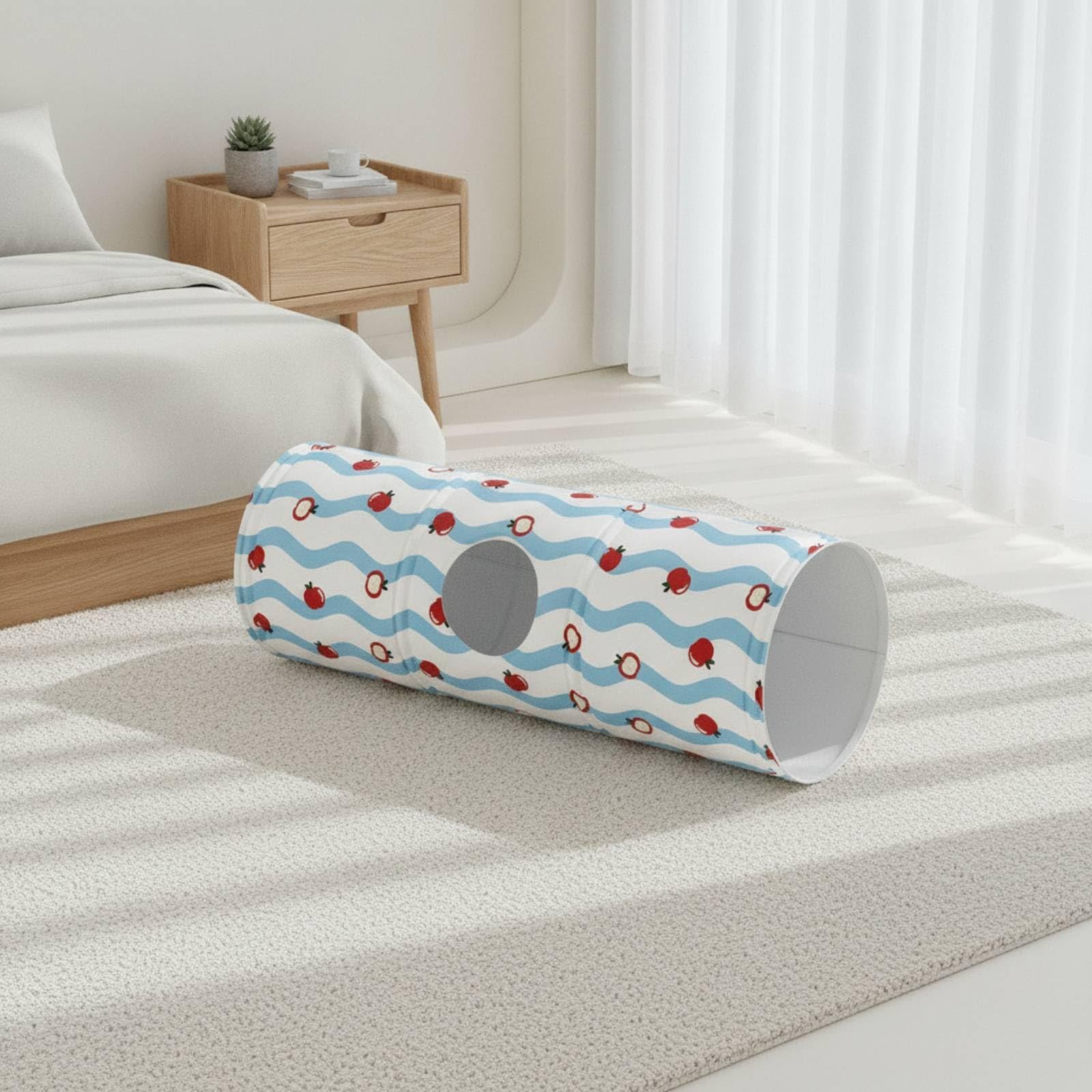Lit Tunnel Rafraîchissant Tunnel Jeu Confortable Cachette pour Petits Animaux, Size to 2, Style to 2