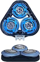 Sh50 Replacement Heads Compatible with Philips Series 5000 Razor Heads, Not Applicable to Series 5000/6000 Triangular Case (Pentagonal) Half Blades