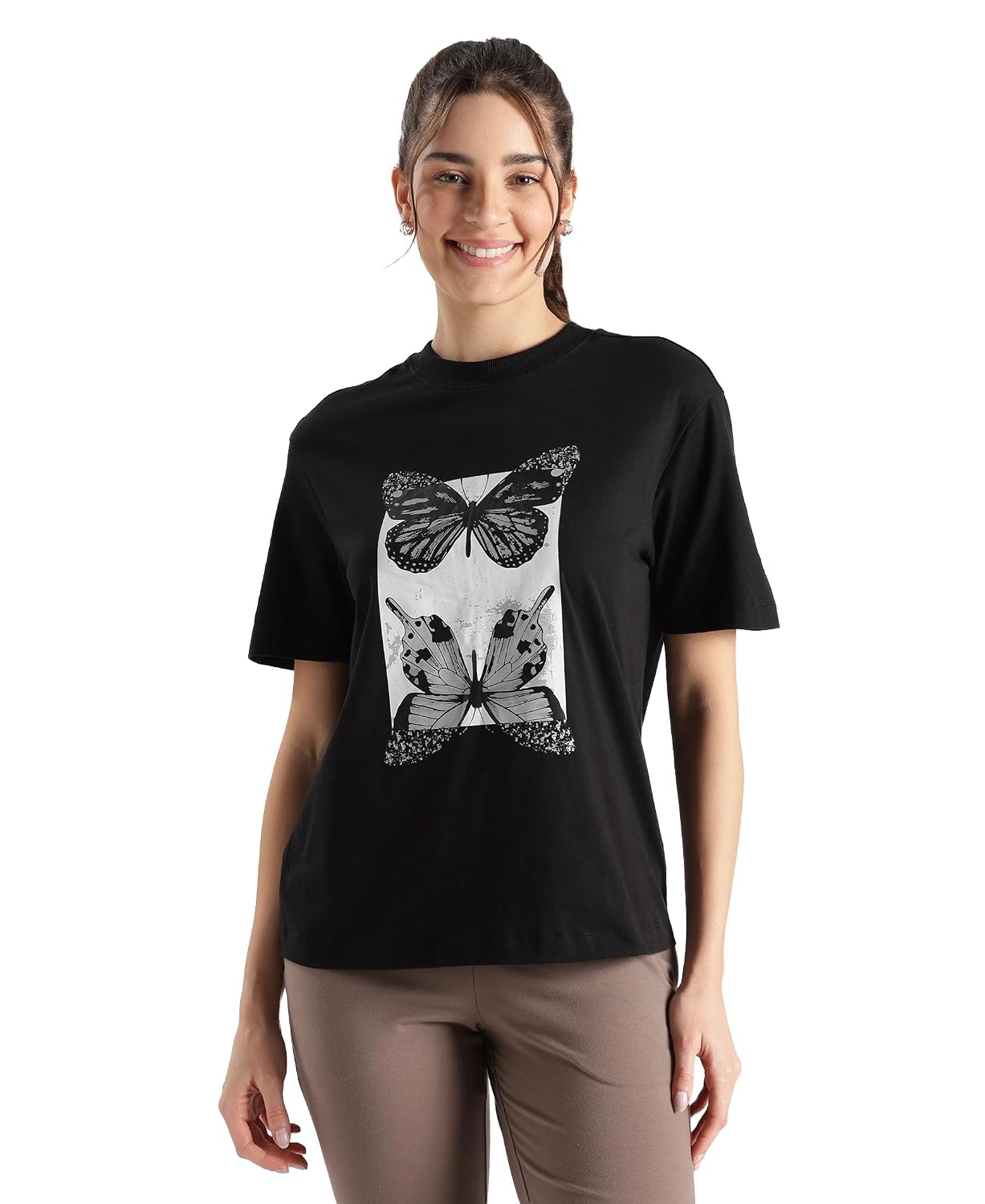 Jockey A160 Women's Super Combed Cotton Rich Oversized Printed T-Shirt - Review, Price and Buying Guide