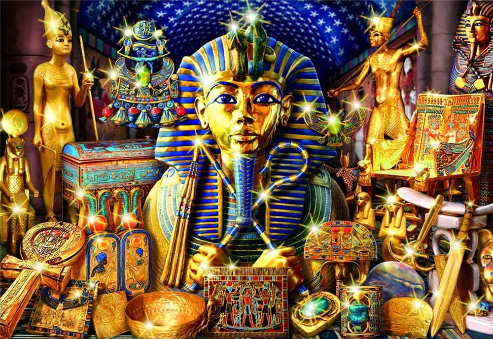 Wooden Jigsaw Puzzles, 1000 Piezas, Faraón Dorado Egipto, 1500/1000/500 Piezas, Juegos De Puzzle Decoración para El Hogar Regalos