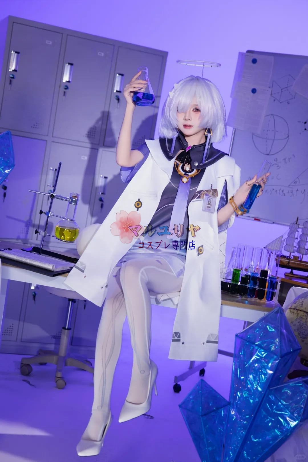 Amazon.co.jp: 【マルユリヤ】 M 鳴潮 モーニエ コスプレ衣装（靴と
