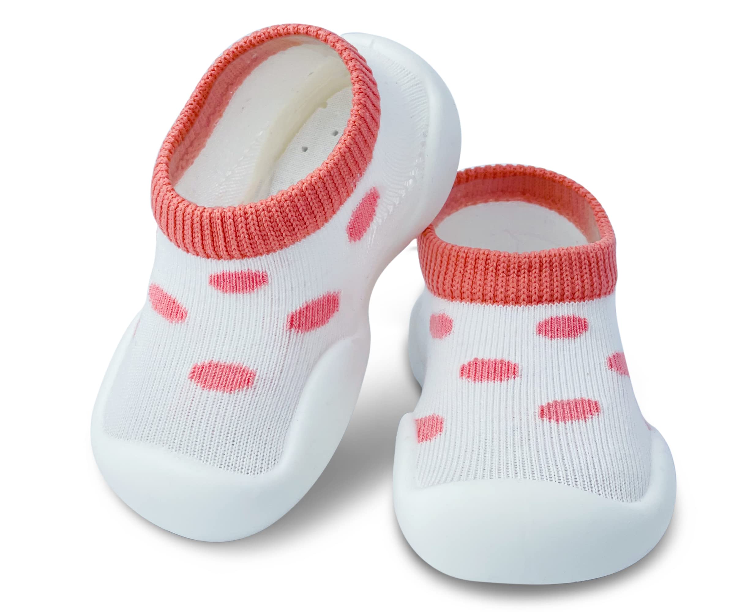 Baby Shoes Boys Girls First Walking Shoes Non Slip Soft Sole Sneakers Toddler Infant Babygirl Sock Shoes — view 16