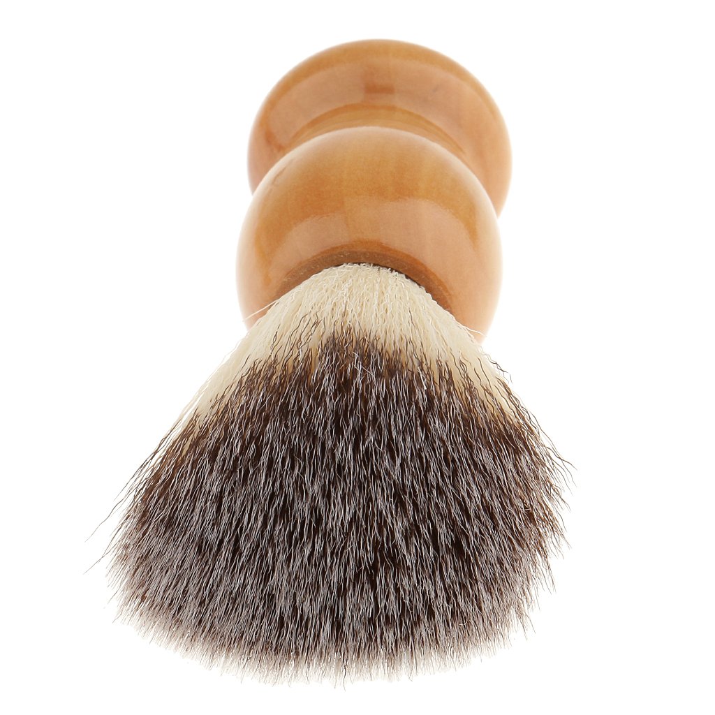 Porta rasoio Pratici supporti for pennelli for rasoio da uomo, set porta pennelli da barba in legno da barbiere alla moda, kit supporto for rasoio for ciotola in acrilico maschile in acciaio i