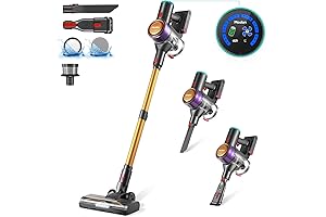 MOOLAN Brushless Vacuum for Enhanced Hardwood Floor Cleaning