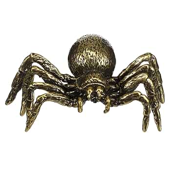 銅細工 蜘蛛 置件 五毒大蜘蛛 毒蜘蛛 装飾品 工芸品 美術品 置物 銅細工 蜘蛛 置件 五毒大蜘蛛 毒蜘蛛 装飾品 工芸品 美術品 置物