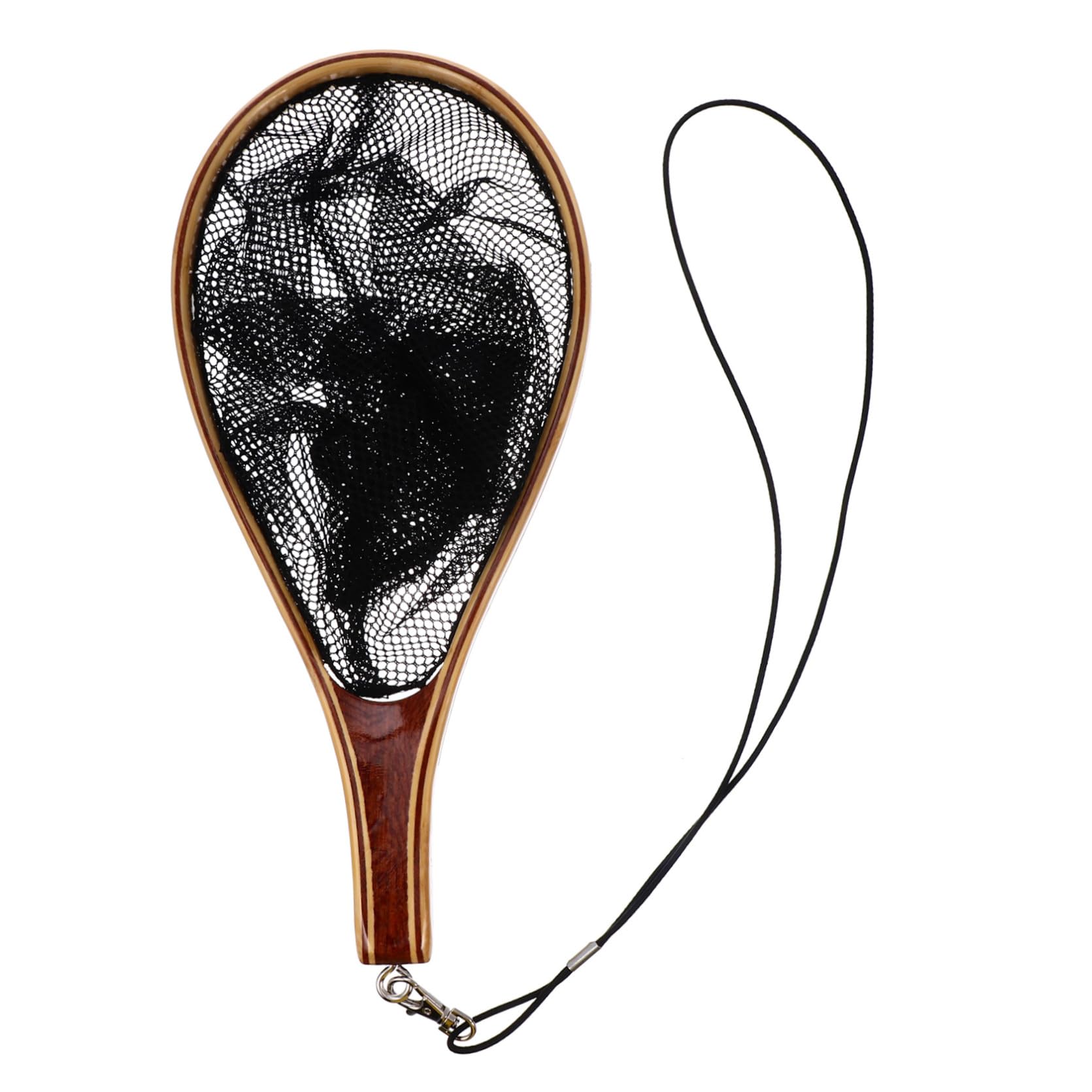 Toddmomy Épuisette Bambou Légère Et pour Filet Flottant pour Attraper Et Relâcher Les Poissons Extérieur
