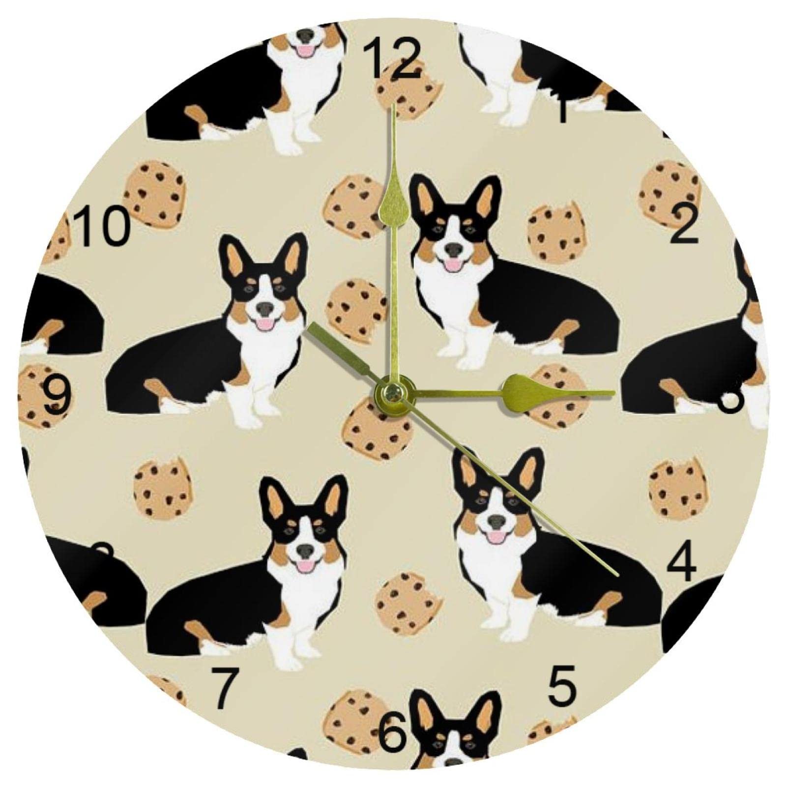Horloge murale silencieuse sans bruit pour chambre et bureau