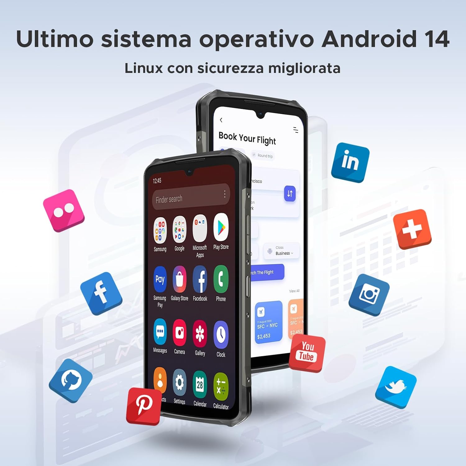 DOOGEE S119 running Android 14