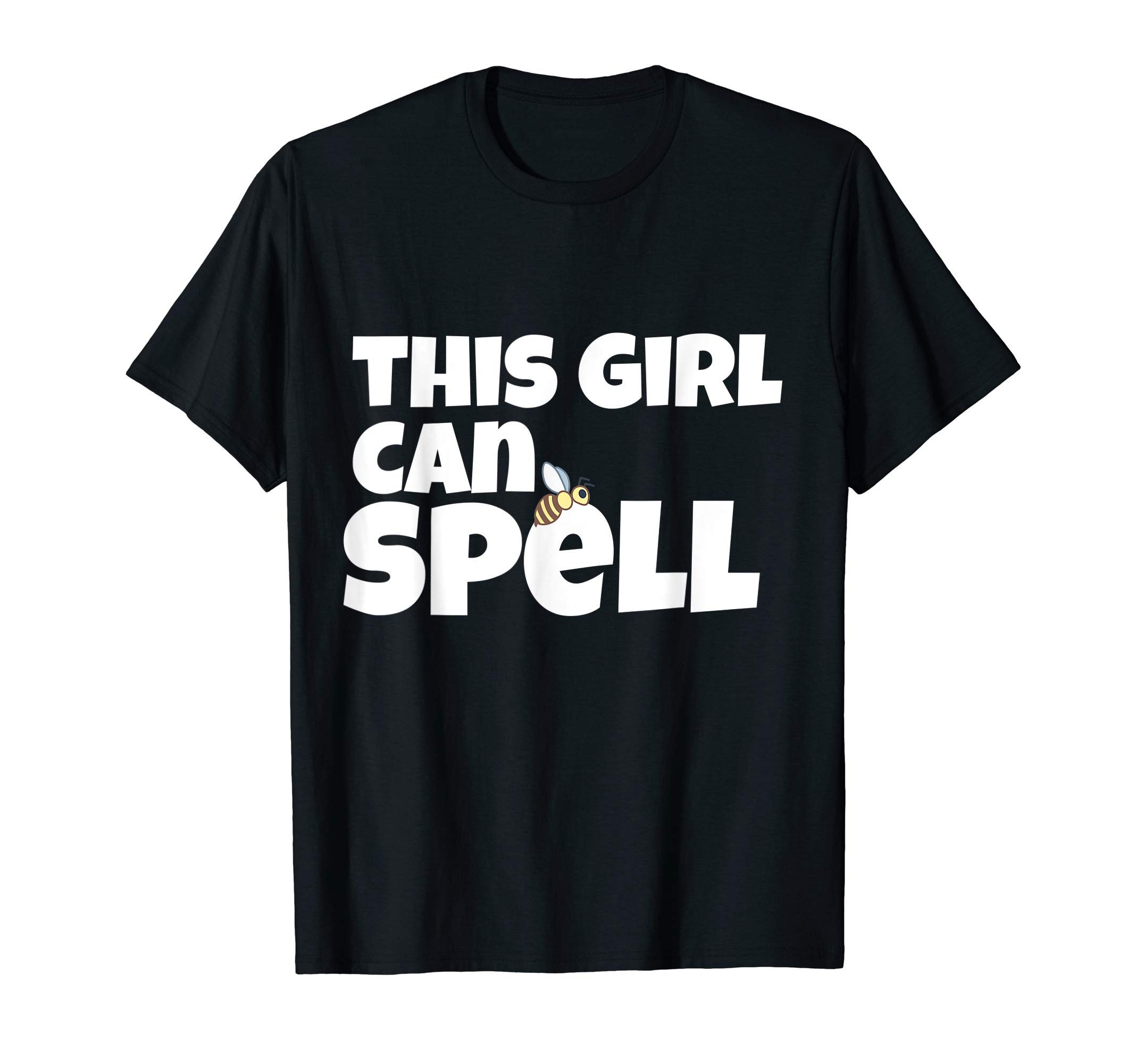 On My Rack DesignsGirls Spelling Bee Shirt Gift Champ Champion Winner T-Shirt