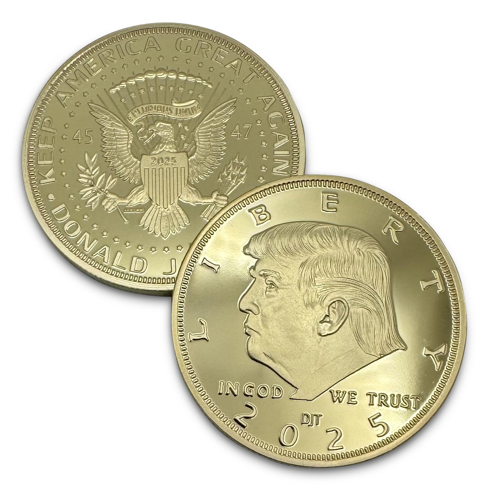 Amazon.com: President Donald J. Trump 2025 Gold American Eagle