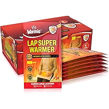 Warmie Super Warmer for Lap &amp; Body | Air‑Activated, Long‑Lasting | Wider Size for Maximum Coverage | All‑Natural, Odorless, Steady Heating for Cold Weather Relief | Safe, Instant Warmth | 5 Pack